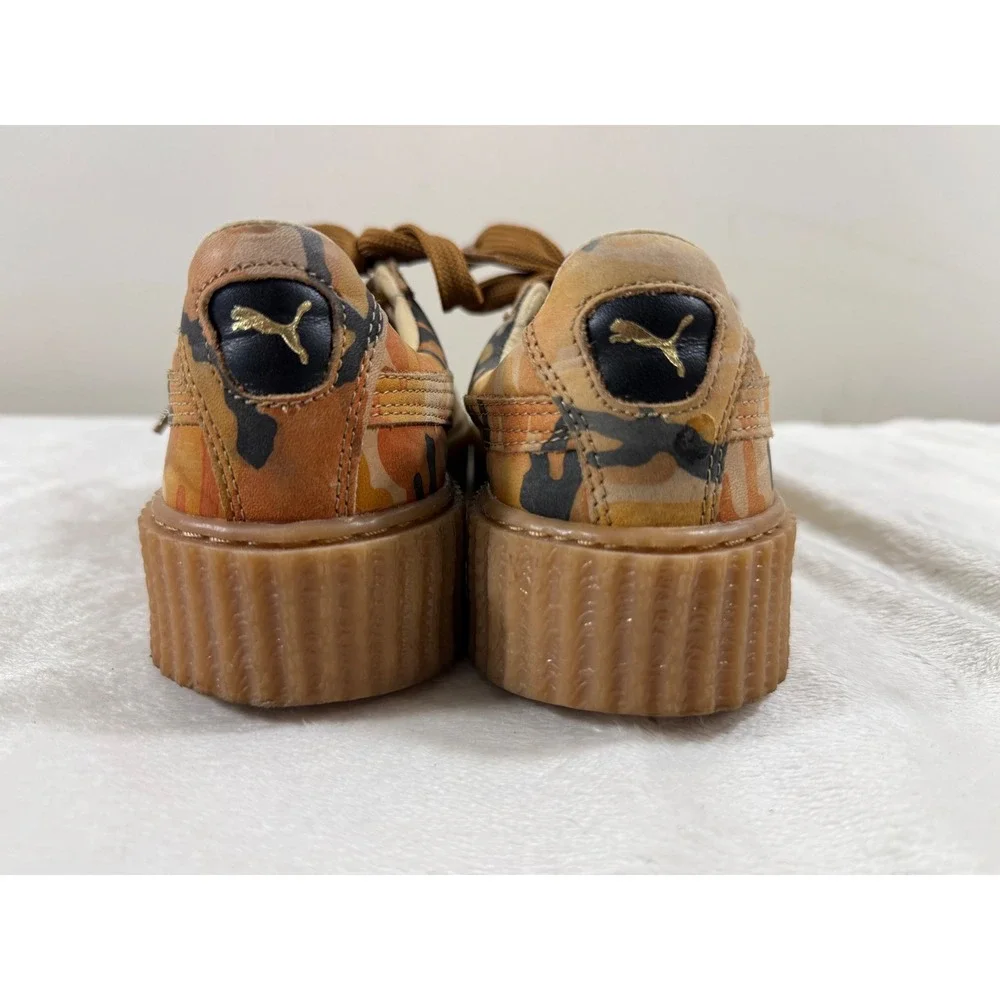 Puma Fenty Rihanna Creeper Camo Platform Sneakers Women's 8.5 EU39 Streetwear
